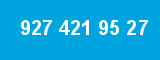 927 421 95 27 927 421 95 27